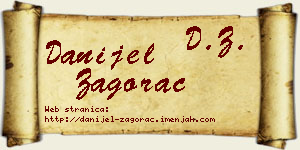 Danijel Zagorac vizit kartica